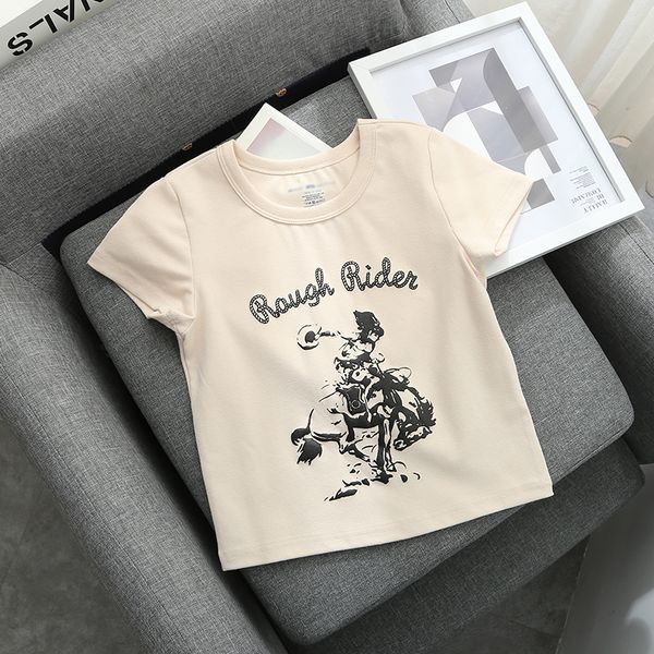 

slim girls casual cotton tshirts summer fashion ladies soft bomb streetwear female chic women cute 210302, White