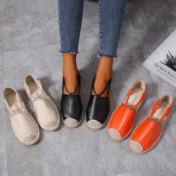 

sandals large size flat sandal shoe big without rubber rome basic pu, Black