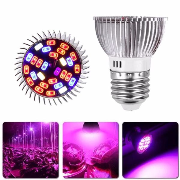 

full spectrum cfl led grow light lampada e27 e14 mr16 gu10 indoor plant lamp flowering hydroponics system ir uv garden 110v 220v