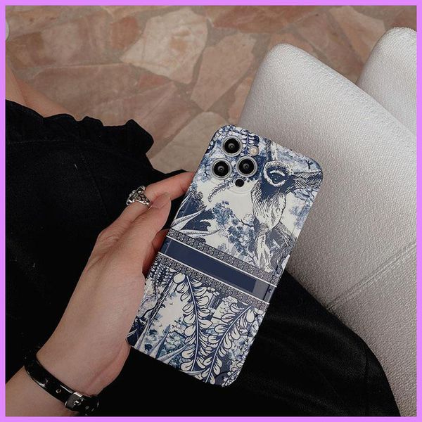 2021 Designers Phone Case Shockproof Iphone Cases Cover Anti-fall Case Luxury Designer For Iphone 13 Mini Pro Max D2110121F
