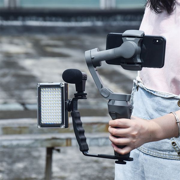

handheld gimbal l-bracket mount holder + tripod + rod for dji osmo mobile 3 extension stick 1 x extension rod extension rod #u