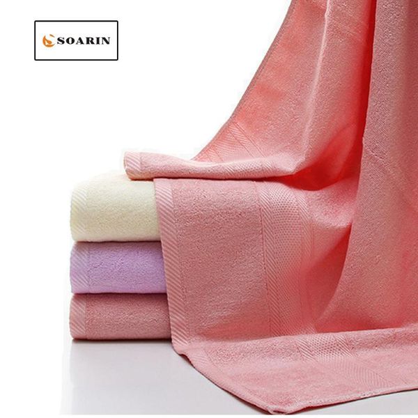 

towel soarin bamboo fiber bath towels for adults solid absorvente dusch handtuch toalhas praia quick dry serviette de plage