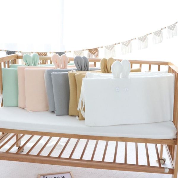 

bedding sets children's bed protector room decor baby cot bumper prevent falling cushion detachable