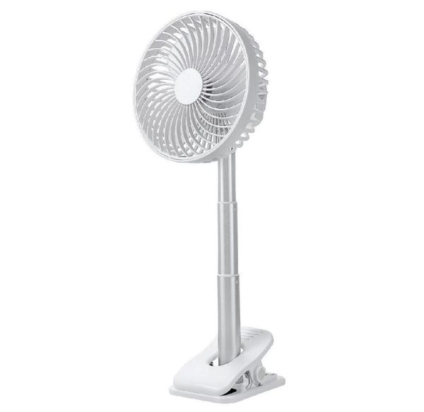 

electric fans folding mini fan usb rechargeable clip desktable portable clamp for home office outdoor camping