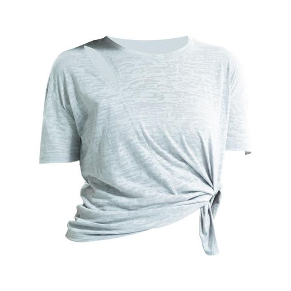 

yoga outfit women's loose and thin sports short sleeve t-shirts quick-drying fitness running