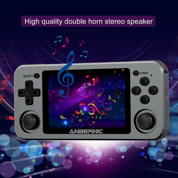

powkiddy rg351m retro metal shell rg351p built-in wifi module portable console rk3326 handheld game console