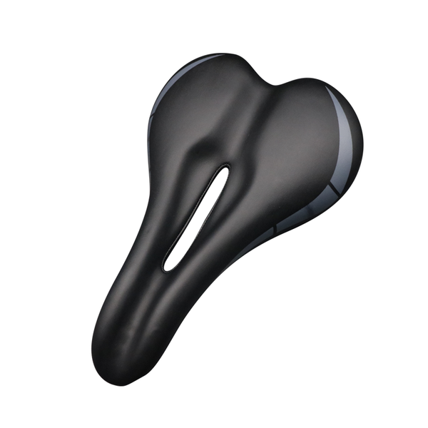 

bike saddles mtb road bicycle extra soft saddle cycling gel leather padded cushion wide seat retro hollow for parts