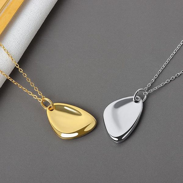

pendant necklaces romanticirregular necklace trendy gold silver color jewelry for women engagement gift