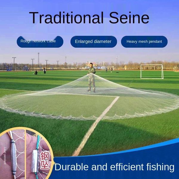 

throwing net by hand traditional old-fashioned pure manual throwing net by hand