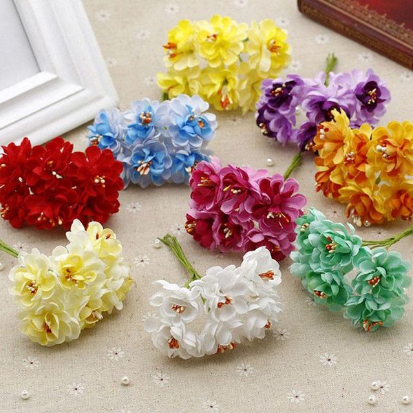 

decorative flowers & wreaths simulation flower gradient chrysanthemum bouquet mori girl hair accessories material handmade garland headdress