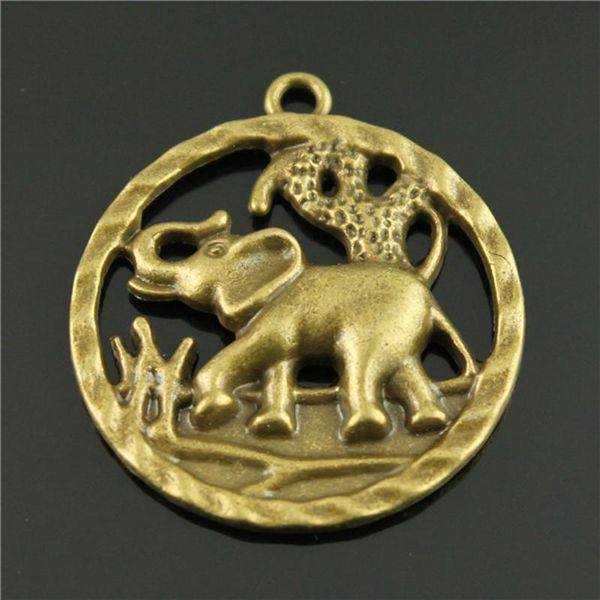 

charms malzahar elephant diy jewelry bracelet for making kit accessories, Bronze;silver