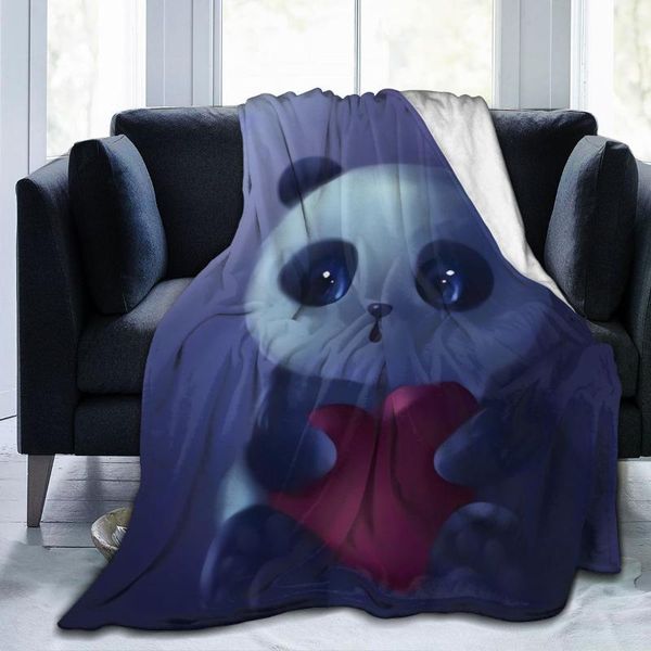

blankets 2021 custom panda blanket 3d print throw for beds sherpa animal premium