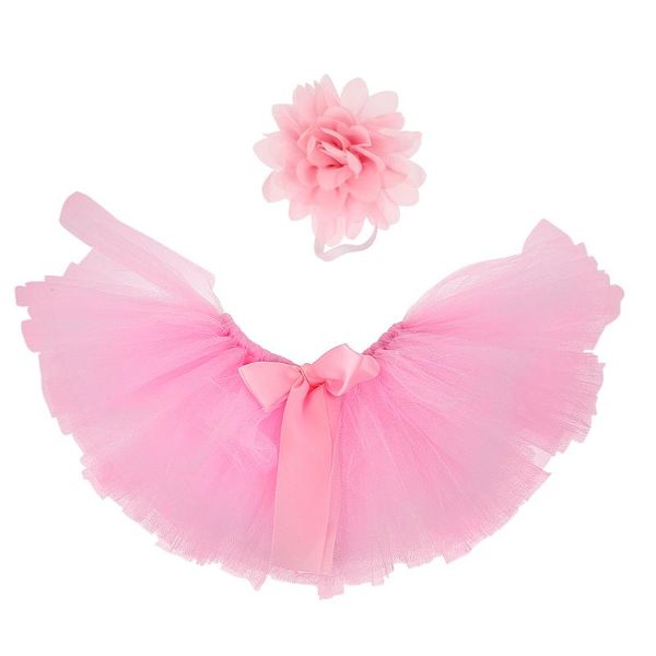 

skirts 2pcs infant born pography clothes tutu skirt headbands for, Blue