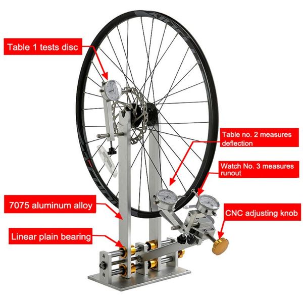 

tools professional mtb road bike wheel repair bicycle truning stand rims correction calibration