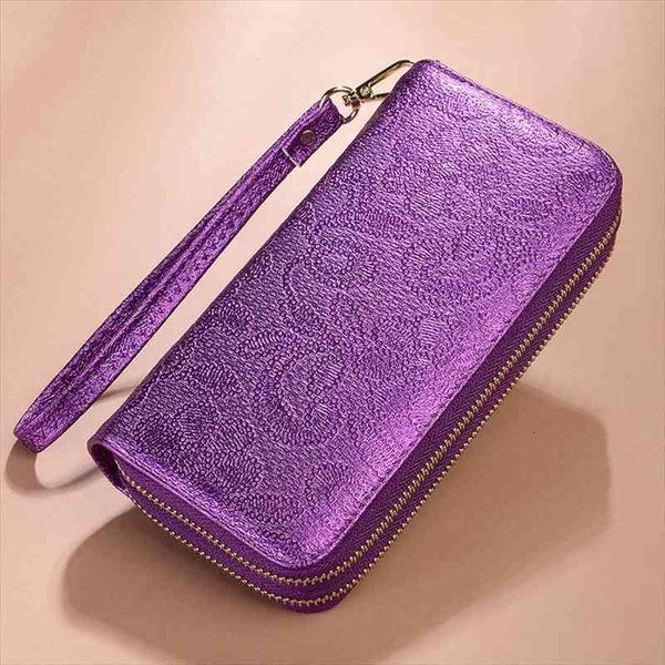 

monnet cauthy long wallets classic fashion multi card slot large capacity solid color red blue purple womens clutch wallet, Red;black