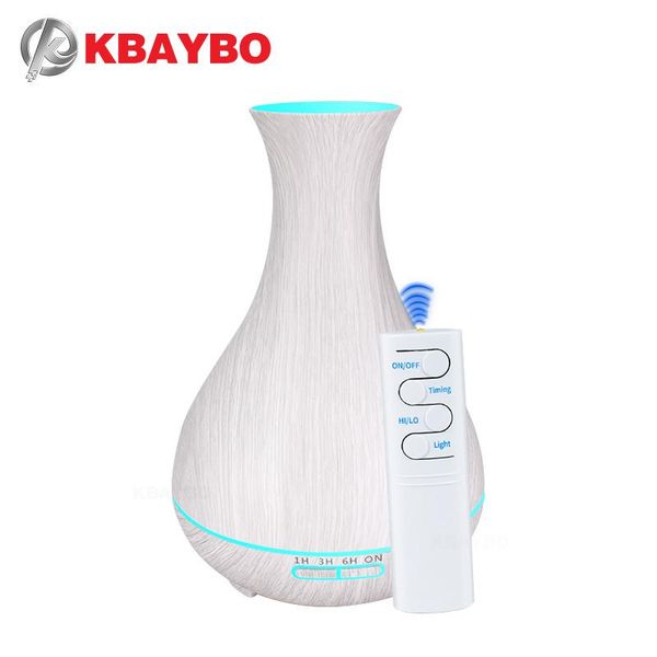 

550ml humidifier aroma essential oil diffuser electric wood grain ultrasonic cool mist for office home bedroom livingroom quiet