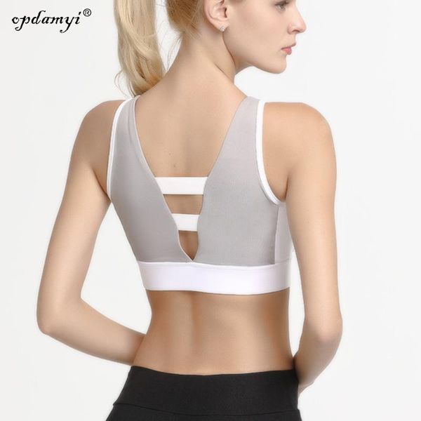 

gym clothing women's seamless comfortable wide straps racerback sports bra padded medium impact workout for yoga actives and fitness, White;black