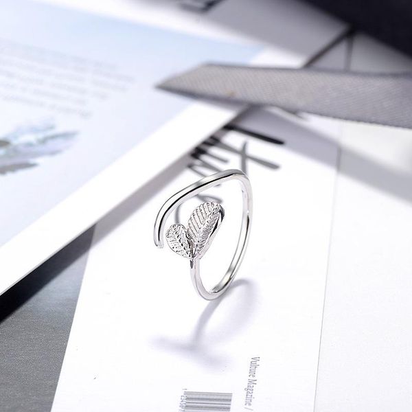 

wedding rings lucky tree buds ring for women leaf engagement female finger not allergic branch exquisite opening, Slivery;golden