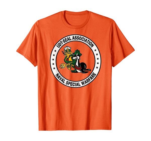 

u.s. navy seal shirt original udt association logo tshirt, White;black