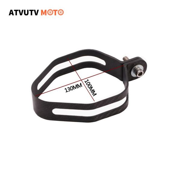

motorcycle exhaust system clamp muffler supporting bracket mount for 130x100mm