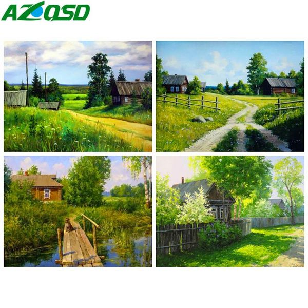 

diamond painting azqsd full round drill mosaic landscape summer needlework 5d home decor gift embroidery handmade arts