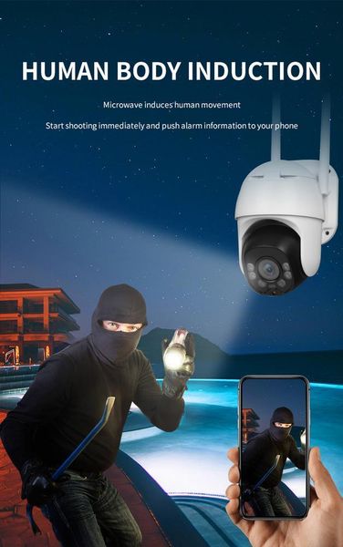 

outdoor hd monitor camera wireless wifi solar battery powered camera