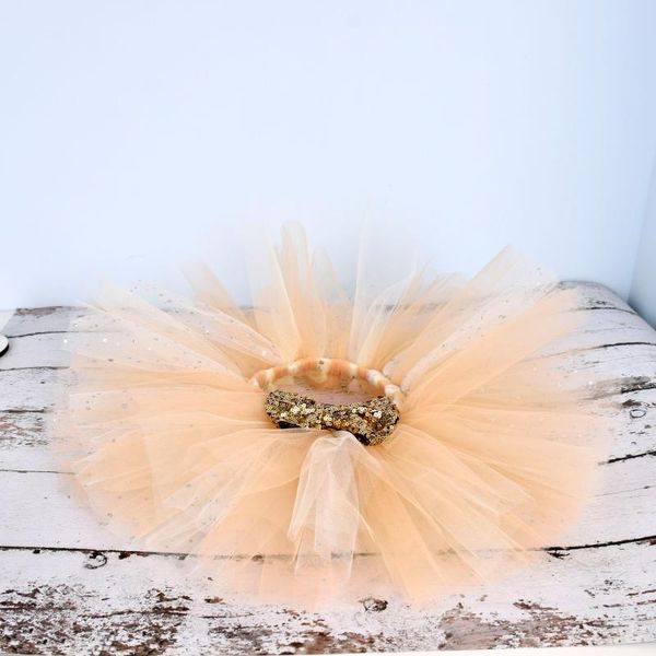 

new arrival baby first birthday tutu skirt glitter gold fluffy tutu skirt with bow infant tulle tutus cake smash newborn-5t 6t