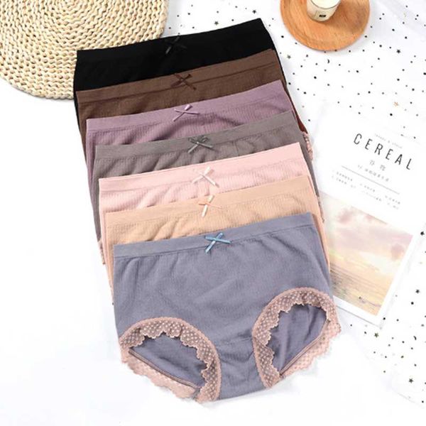 

women's panties cotton female underpants for women briefs underwear plus size pantys lingerie, Black;pink