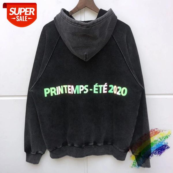 

washed old vintage colorful reflective arnodefrance hoodie adf pullover hoody oversize sweatshirts #gf7a, Black