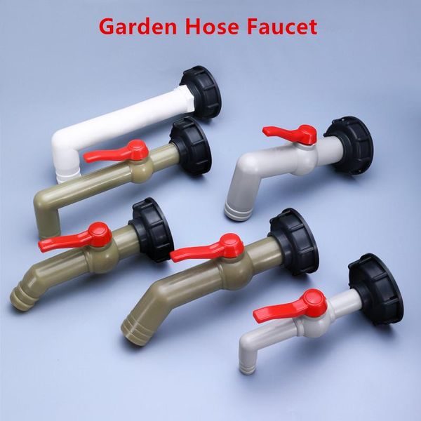 

watering equipments s60x6 ibc tank adapter garden hose faucet lengthen connector water fittings 1pcs
