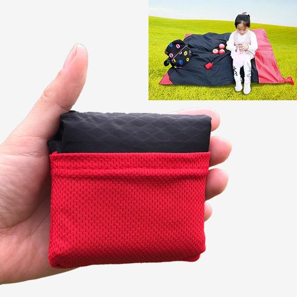 

outdoor pocket picnic beach camping mat mini moisture-proof waterproof beach mat tent floor waterproof outdoor blancket