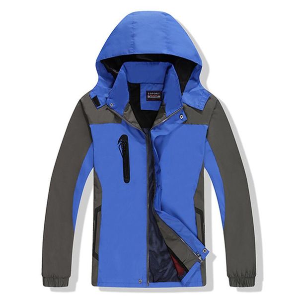 

windbreaker men casual spring autumn lightweight jacket 2019 new arrival hooded contrast color zipper patchwork jackets outwear, Black;brown