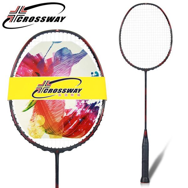 

crossway 1pc offensive type badminton racket raquette de badminton raquetes middle high professional outdoor fitness sports ak49