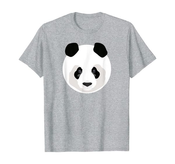 

big cute panda bear t-shirt, White;black