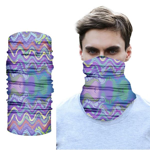 

cycling caps & masks outdoor motorcycle bandana buffs windproof balaclava camouflage 3d seamless face mask scarf sun uv neck warmer shield, Black