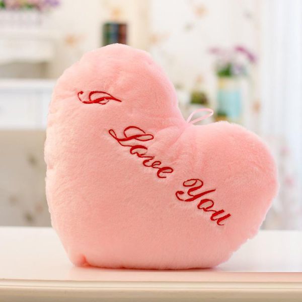 

pillow luminous heart battery light cushion children home decor colorful shape led glowing
