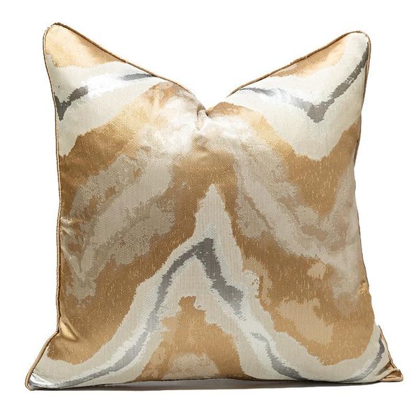 

cushion/decorative pillow blending cushion covers home textile pillows sofa waist throw cover for car decor luxury golden pillowcase