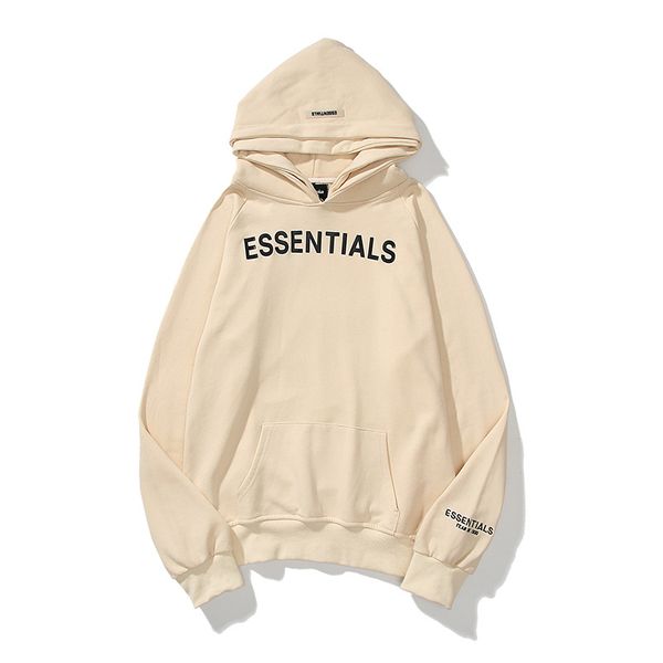 

men designer sweaters long sleeve fashion essentials luxury clothing letter pullover sweater solid color designer hoodies, Black