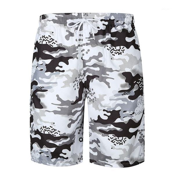

men's shorts 2021 summer print casual men cargo plus size beach classic loose outdoor streetwear pour hommes, White;black
