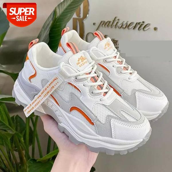 

new designer shoes woman wedges platform sneakers lace up breathable tenis casual chunky ladies zapatillas plataforma mujer #wy7k