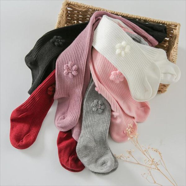 

footies baby tights for girls warm born solid stockings cotton pantyhose socks kids, Blue