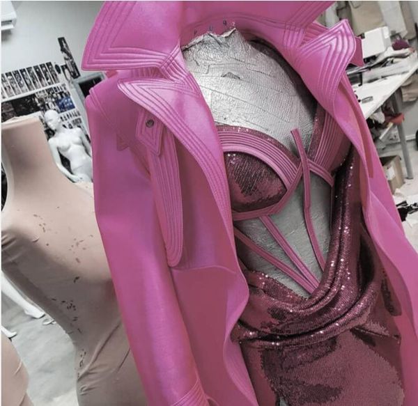 

evening dress women cloth pink sweetheart 2 pieaces coat and skirt mini short dress jennifor kylie jenner kim kardashian, Black;pink