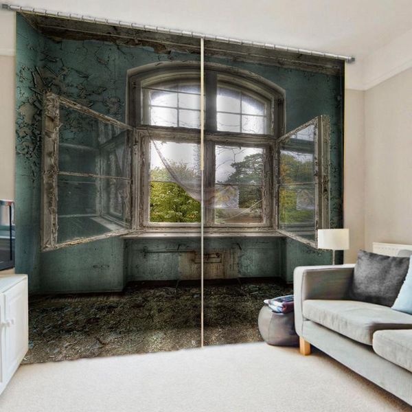 

curtain & drapes custom 3d fabric window curtains for living room bedroom cortinas