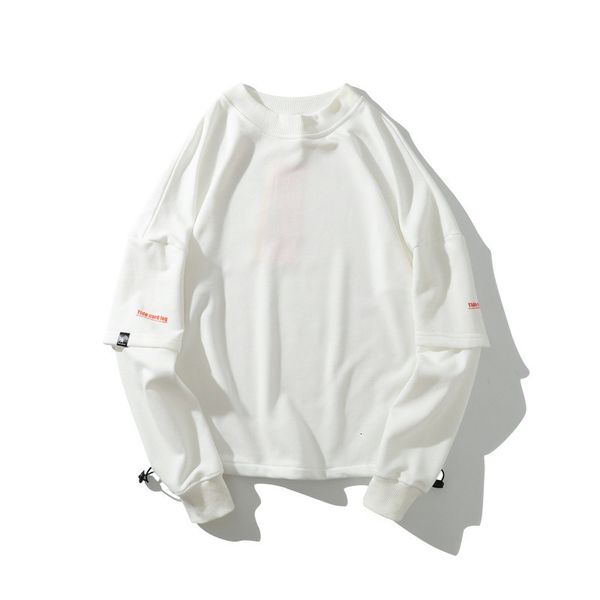 

2021 arrival new popular collar male students full coat solid to-neck no cotton hip hop hoodies jcsa, Black