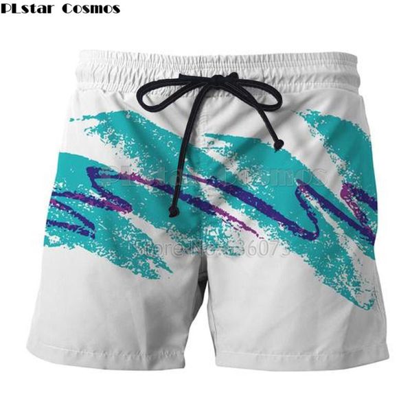 

plstar cosmos drop shipping 2021 summer new style mens womens shorts 90s paper cup hoodie print 3d casual cool shorts skk13, White;black