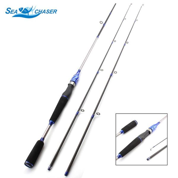 

1.8 m trout spinning casting fishing rod rod 2 tips m/ml power lure weight 7-25 g line wt 5-25lb lure ishing fish carp pole