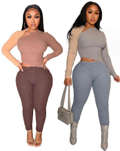 

2022 spring women's long sleeve splicing slim fit sports jumpsuit, Black;white