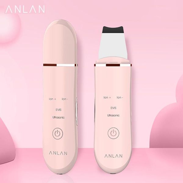 

cleaning anlan ultrasonic skin scrubber deep face machine peeling shovel facial pore cleaner lift