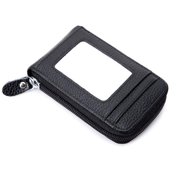 

wallets 2021 men genuine leather 11 card holder wallet male clutch pillow designer small men's purse handy bag, Red;black