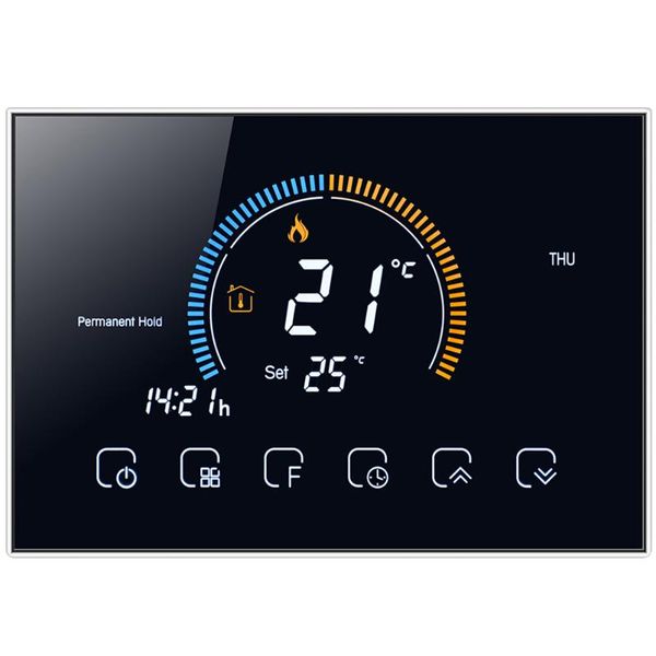 

smart home control 1 set thermostat practical household programmable